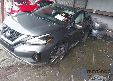 2020 Nissan Murano Platinum Intelligent Awd from USA, damaged, VIN 5N1AZ2DSXLN116505